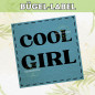 Preview: Bügel-Label Cool Girl